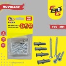 FBG-3191 JOGO DE PARAFUSO C/BUCHA 6MM