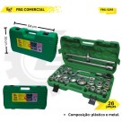 FBG-3255 JOGO DE SOQUETE ESTRIADO