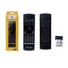 9088 CONTROLE  COMPATÍVEL C/ AIR MOUSE C/ LUZ, MINI TECLADO E MOUSE UNIVERSAL SMART TV / PC / TV BOX / PLAYSTATION / XBOX