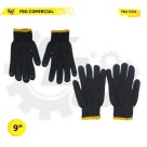 FBG-3324 LUVA PIGMENTADA PRETA C/12 PARES