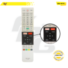 9076 CONTROLE SMART  COMPATÍVEL C/ TOSHIBA NETFLIX E GLOBOPLAY
