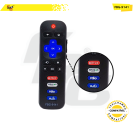 9141 CONTROLE SMART COMPATÍVEL C/ TCL ROKU (BOTÃO LATERAL FUNCIONA)