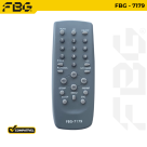 7179 CONTROLE TV  COMPATÍVEL C/ CCE CYBER